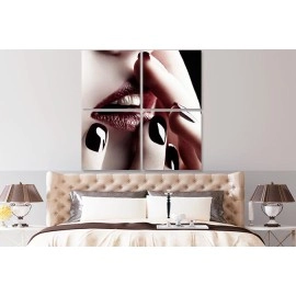 Tablouri canvas Fashion figura-unghii 4029
