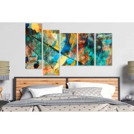 Tablouri canvas Abstract stil pictat 1790