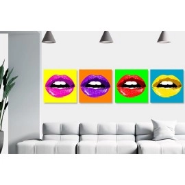 Tablouri canvas buze 3632