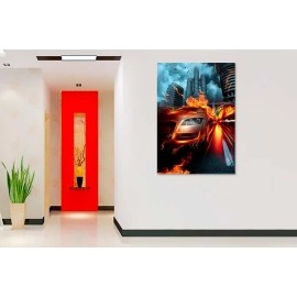 Tablouri canvas oras masina 7273