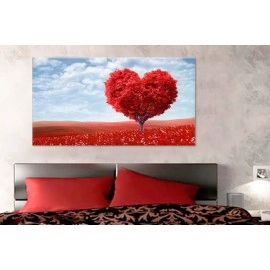 Tablouri canvas tree-heart 42047