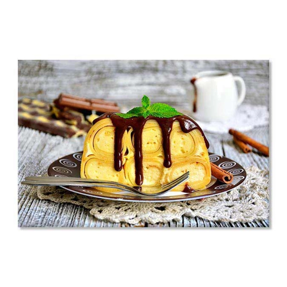 Tablouri canvas Tort clatite cu cioco 51874