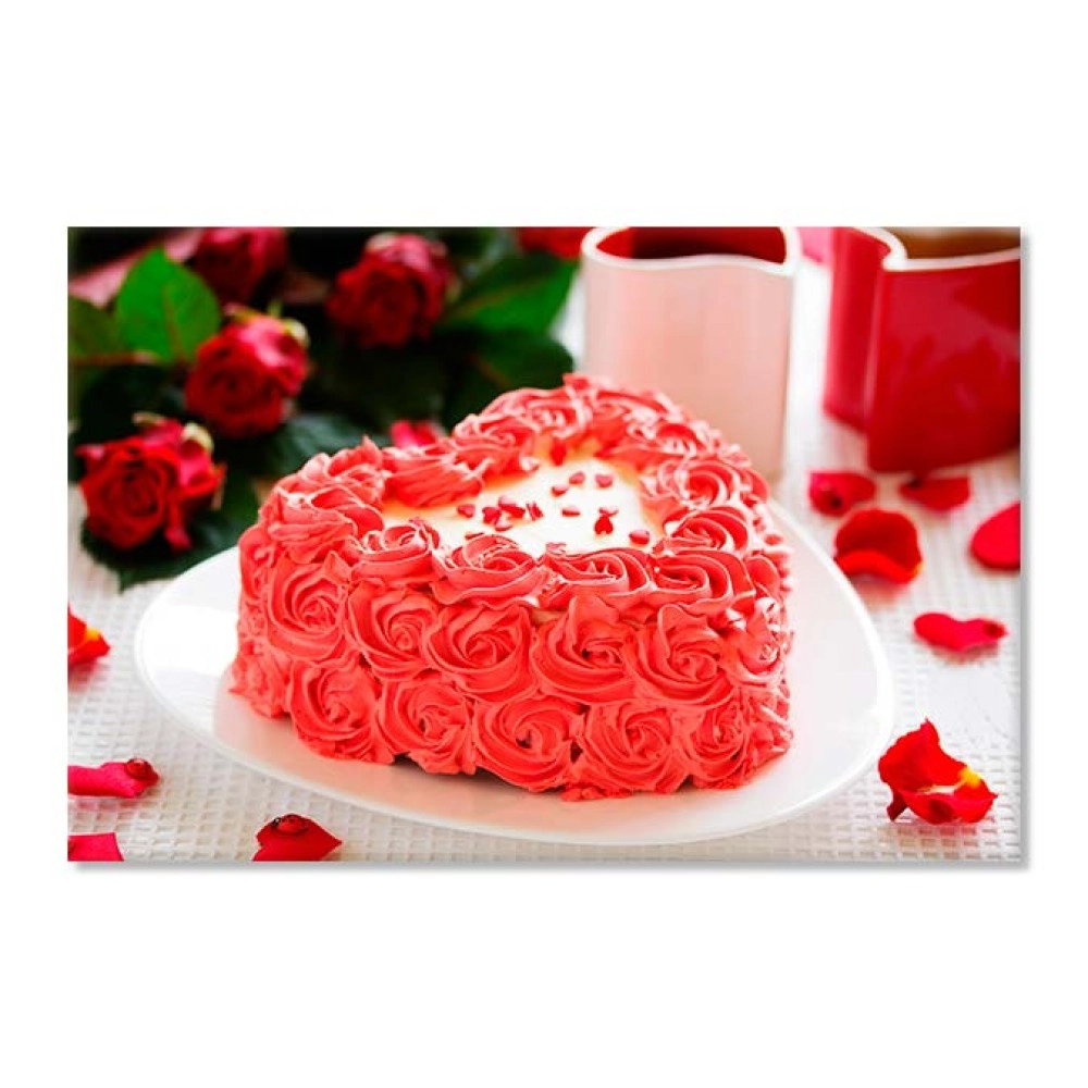 Tablouri canvas Tort inima 32598