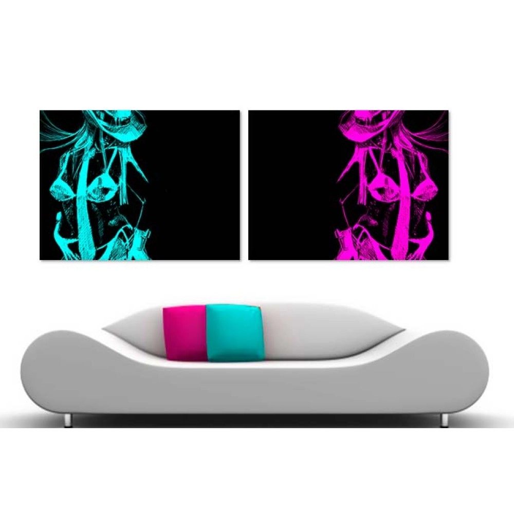 Tablouri canvas Siluete urbane 464848