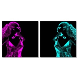 Tablouri canvas Siluete vector 484626