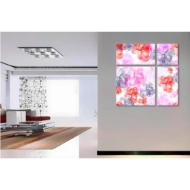 Tablouri canvas Flori vector 4109