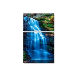 Tablouri canvas Cascada albastra 7994