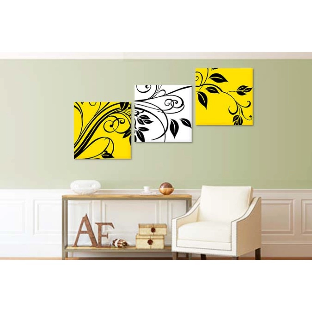 Tablouri canvas Flori Vectoriale 75431