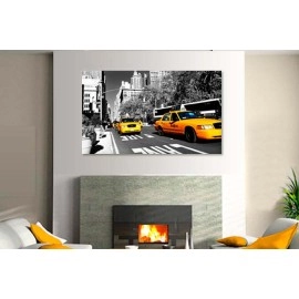 Tablouri canvas Tablouri taxi NY 17948