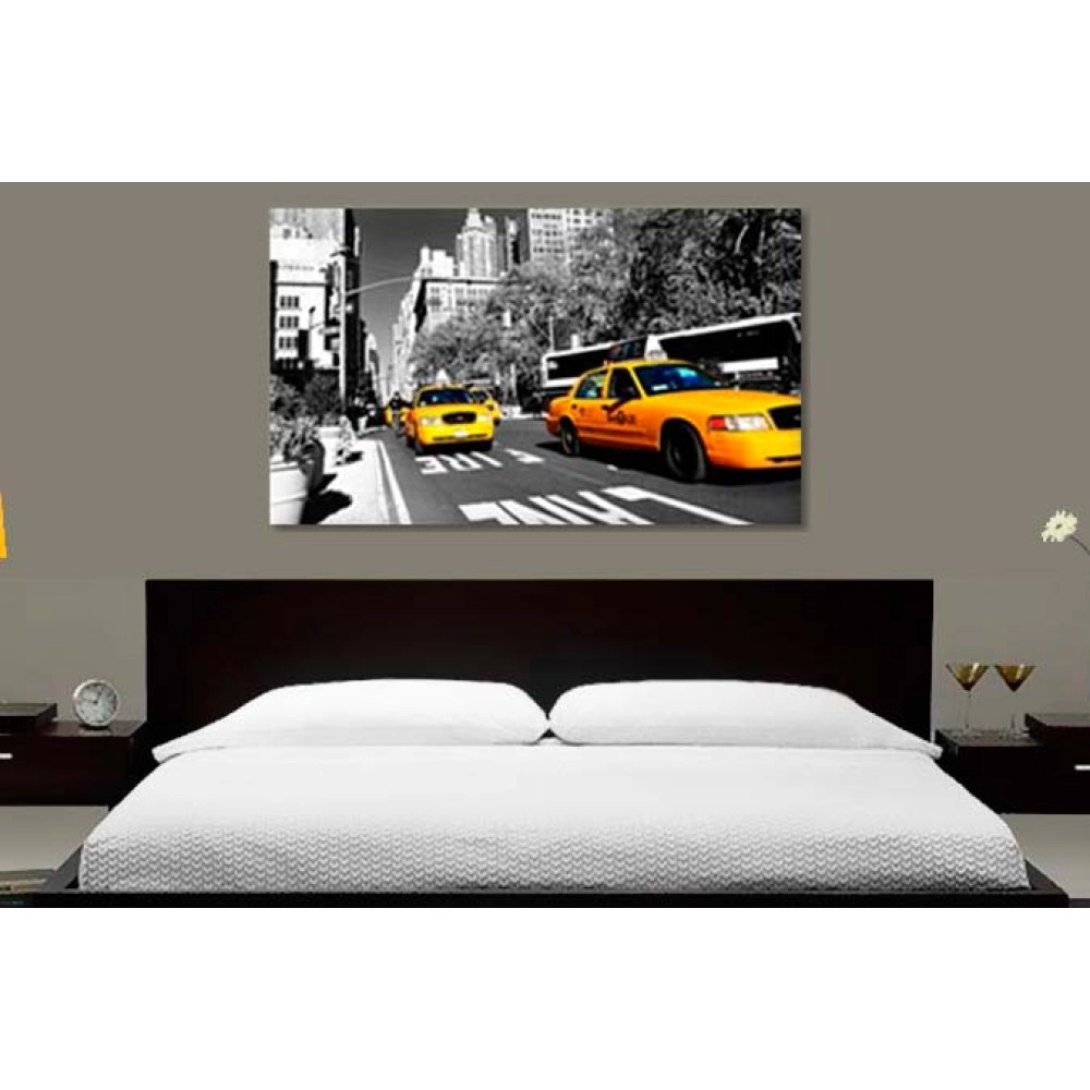 Tablouri canvas Tablouri taxi NY 17948