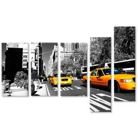 Tablouri canvas NY Taxi galben 1748