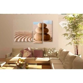 Tablouri canvas Pietre Zen pe nisip 1274
